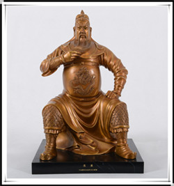 鑄銅關(guān)公 銅坐關(guān)公