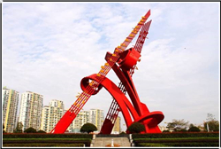 靜態(tài)音符城市雕塑 靜態(tài)音符城市雕塑