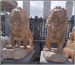 風(fēng)水銅獅子雕塑 風(fēng)水銅獅子雕塑