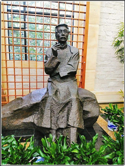 校園魯迅雕塑 校園魯迅雕塑