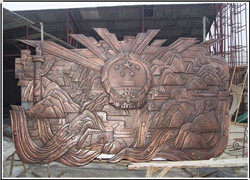 五角星浮雕鑄造 五角星浮雕鑄造