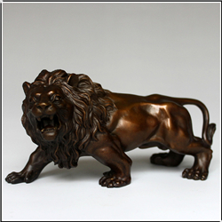 純銅雄獅子 純銅雄獅子
