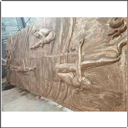 跳水人物銅浮雕 跳水人物銅浮雕