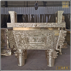 大型企業(yè)銅寶鼎 大型企業(yè)銅寶鼎