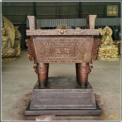 商務(wù)送禮品銅鼎擺件 商務(wù)送禮品銅鼎擺件