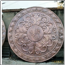 定做圓形景觀銅浮雕 定做圓形景觀銅浮雕