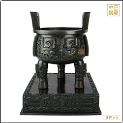 三足銅鼎鑄造 三足銅鼎鑄造