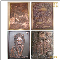 室內(nèi)動物銅浮雕壁畫 室內(nèi)動物銅浮雕壁畫