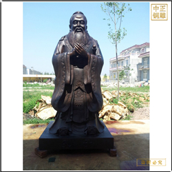 孔子講學(xué)人物雕塑 孔子講學(xué)人物雕塑