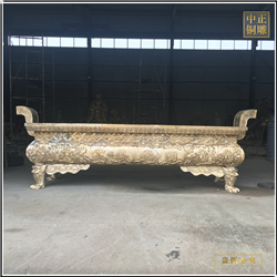 鑄銅方形香爐 鑄銅方形香爐