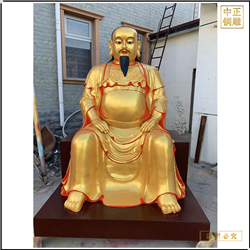 黃銅真武大帝神像鑄造 黃銅真武大帝神像鑄造