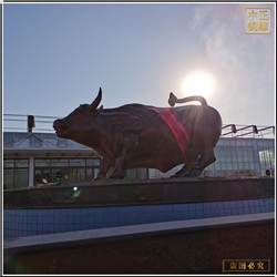 大型華爾街銅牛鑄造廠 