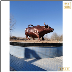 廣場風水純銅牛 廣場風水純銅牛
