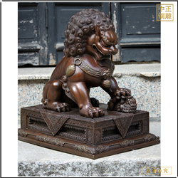 室外銅獅子鑄造價格 室外銅獅子鑄造價格