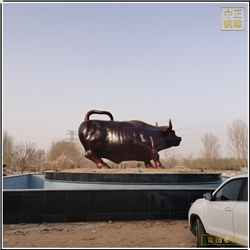 酒店門口華爾街牛擺件 酒店門口華爾街牛擺件