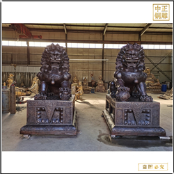 唐縣銅雕獅子擺件定制廠家 唐縣銅雕獅子擺件定制廠家