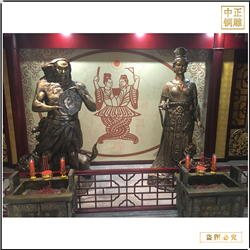 女?huà)z伏羲神像銅雕 女?huà)z伏羲神像銅雕