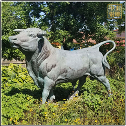 商業(yè)街銅牛擺件 商業(yè)街銅牛擺件