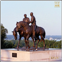 廣場大型銅馬雕塑 廣場大型銅馬雕塑