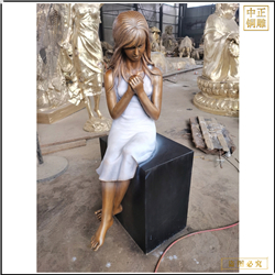 園林景觀(guān)西方人物雕塑