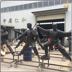 廣場現(xiàn)代人物銅雕擺件 廣場現(xiàn)代人物銅雕擺件