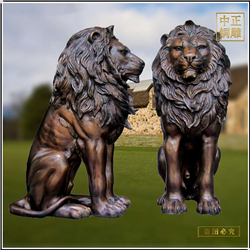 鑄銅獅子圖片 鑄銅獅子圖片