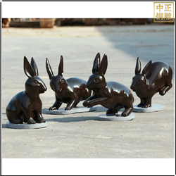 園林小兔子動(dòng)物雕塑 園林小兔子動(dòng)物雕塑
