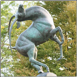 青銅羊銅雕塑鑄造 青銅羊銅雕塑鑄造