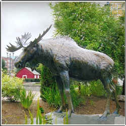 駝鹿動(dòng)物雕塑鑄造廠 駝鹿動(dòng)物雕塑鑄造廠