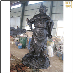 大型提刀關(guān)公像鑄造 大型提刀關(guān)公像鑄造