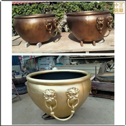 各種銅大缸雕塑擺件 各種銅大缸雕塑擺件