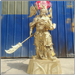 刀尖朝下九龍關(guān)公雕塑 刀尖朝下九龍關(guān)公雕塑