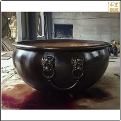 景區(qū)大號(hào)鑄銅大缸 景區(qū)大號(hào)鑄銅大缸