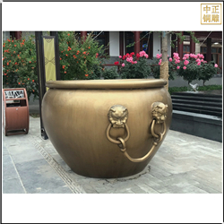 庭院大銅缸擺件 庭院大銅缸擺件