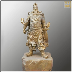 鑄銅關(guān)公 黃銅關(guān)公像鑄造