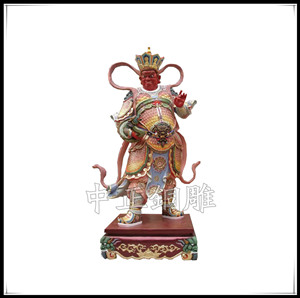 銅四大天王雕塑 銅四大天王雕塑