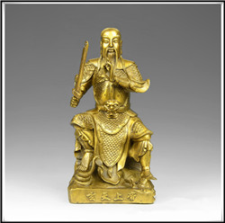 定做真武大帝雕塑 定做真武大帝雕塑