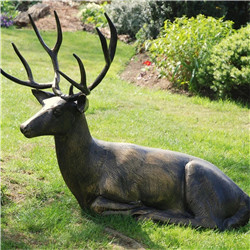 玻璃鋼仿銅小鹿雕塑 玻璃鋼仿銅小鹿雕塑