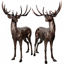 銅鹿雕塑加工 銅鹿雕塑加工