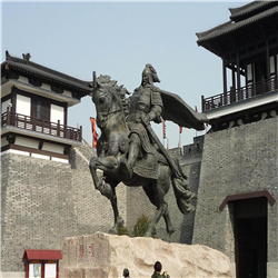 楚霸王項(xiàng)羽雕塑